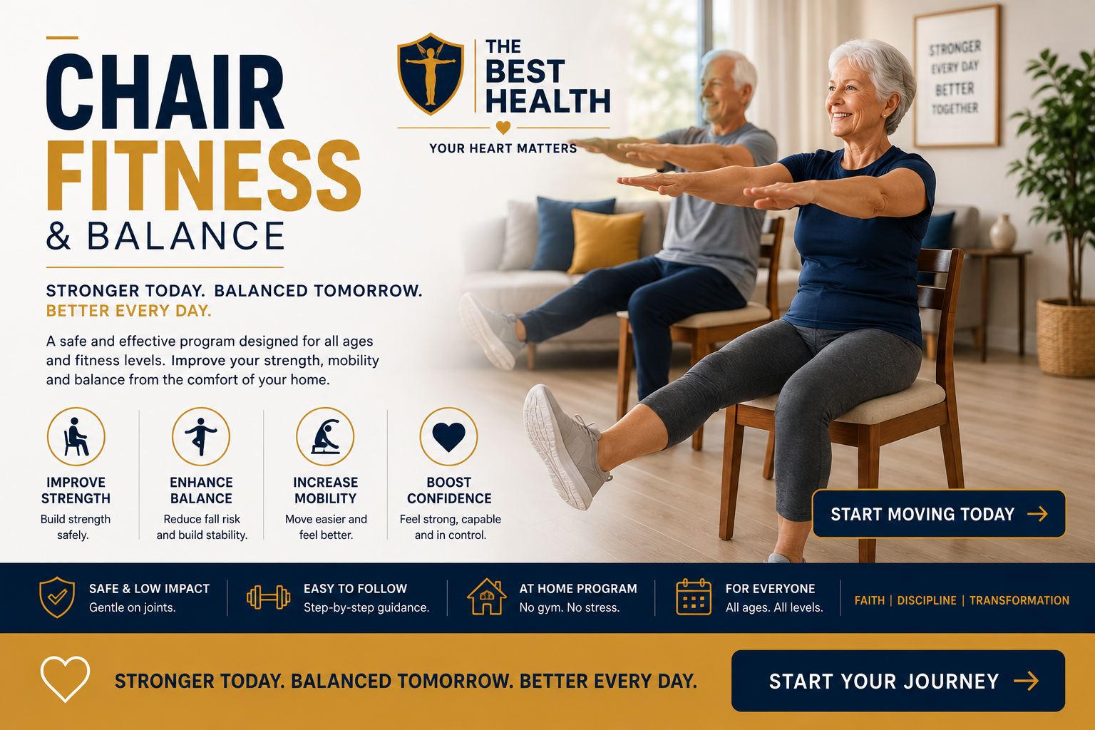 Chair Fitness - Start moving today