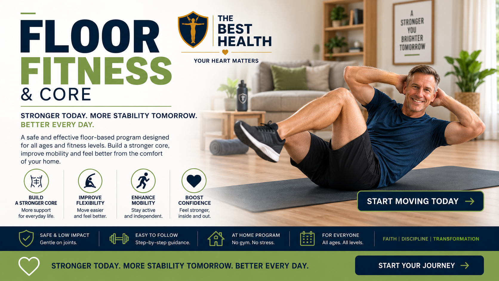 FLOOR FITNESS & CORE - The Best Health Way